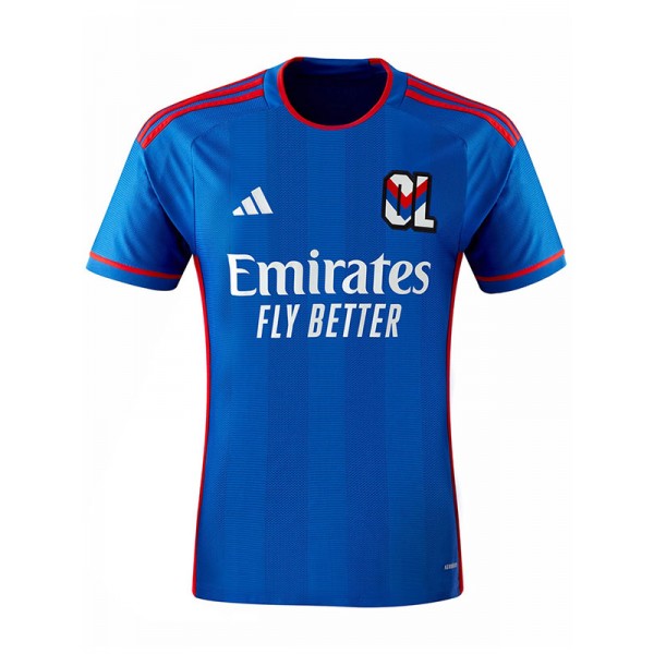 Olympique Lyonnais away jersey lyon soccer uniform men's second sportswear football kit top shirt 2023-2024